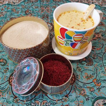 طرز تهیه چای ماسالا زعفرانی